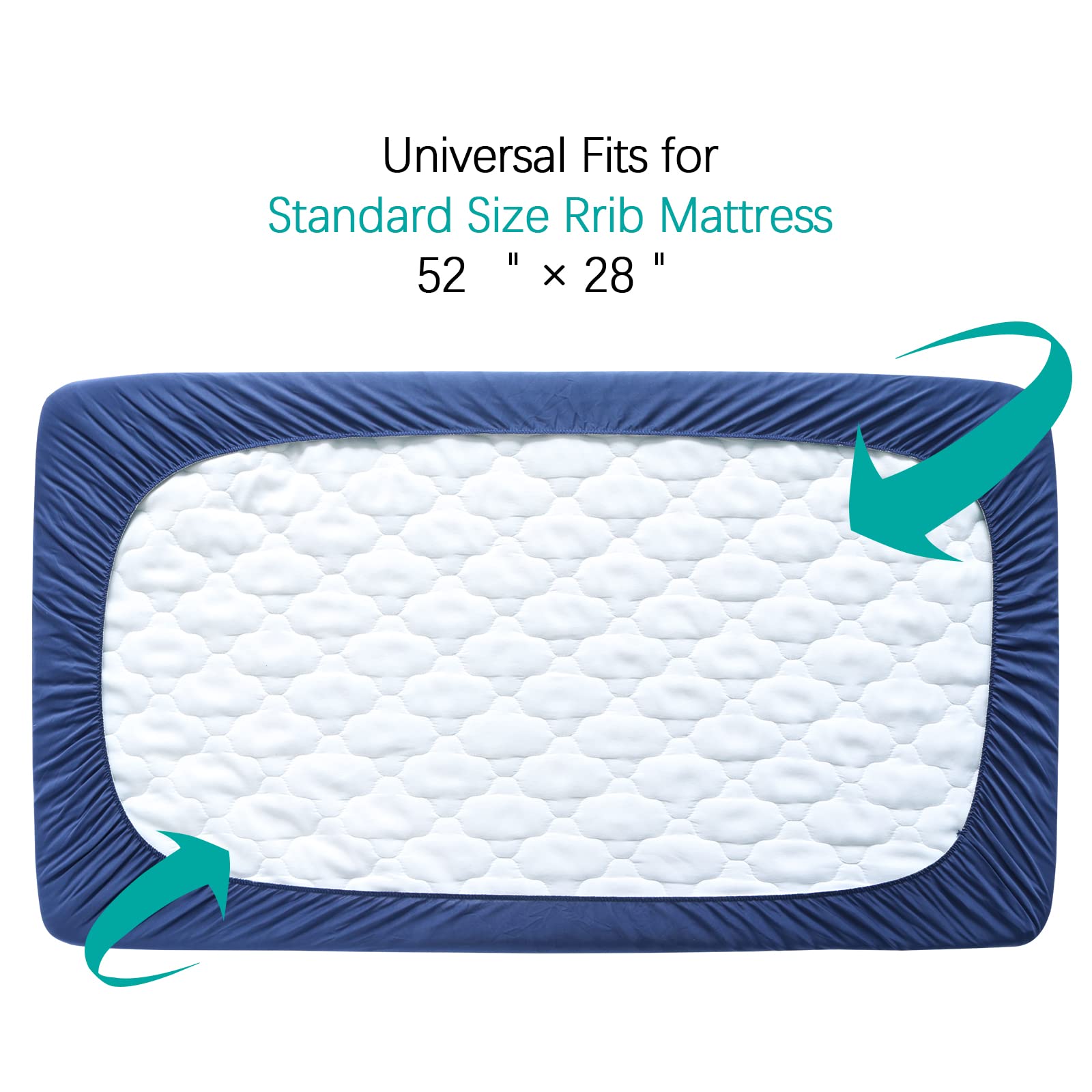 Biloban microfiber top layer is gentle on baby’s skin