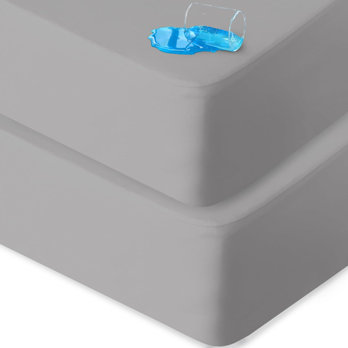 Biloban waterproof crib sheets 2-pack protect against spills and accidents.