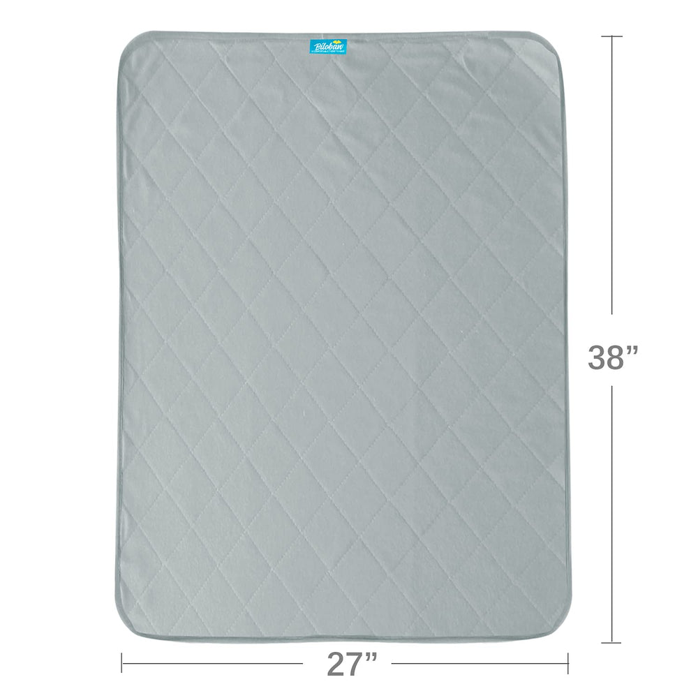 Biloban 27x38 pad fits cribs, travel cribs, and portable playards