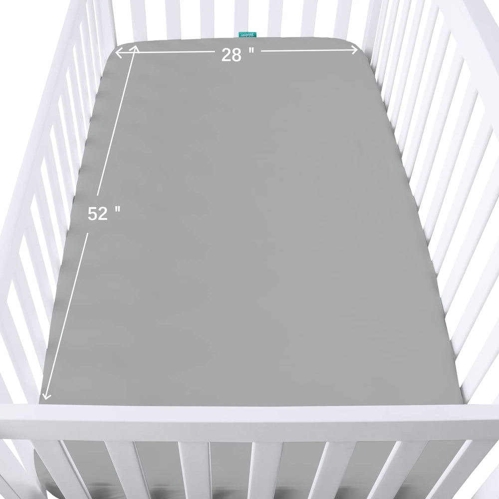 Biloban easy-care crib sheets machine washable and quick-drying