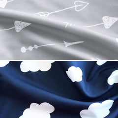 Biloban easy-care sheets are machine washable for quick cleaning after cuddles.