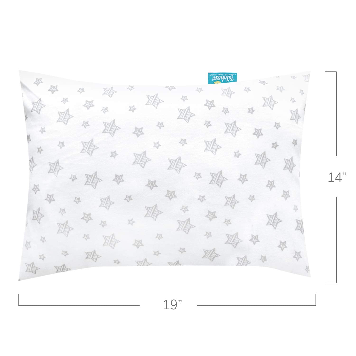 Biloban pillowcase is machine washable and quick-drying for busy households