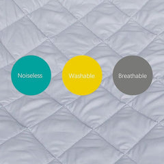 Biloban elastic fitted travel sheet, quick to install for on-the-go setups.