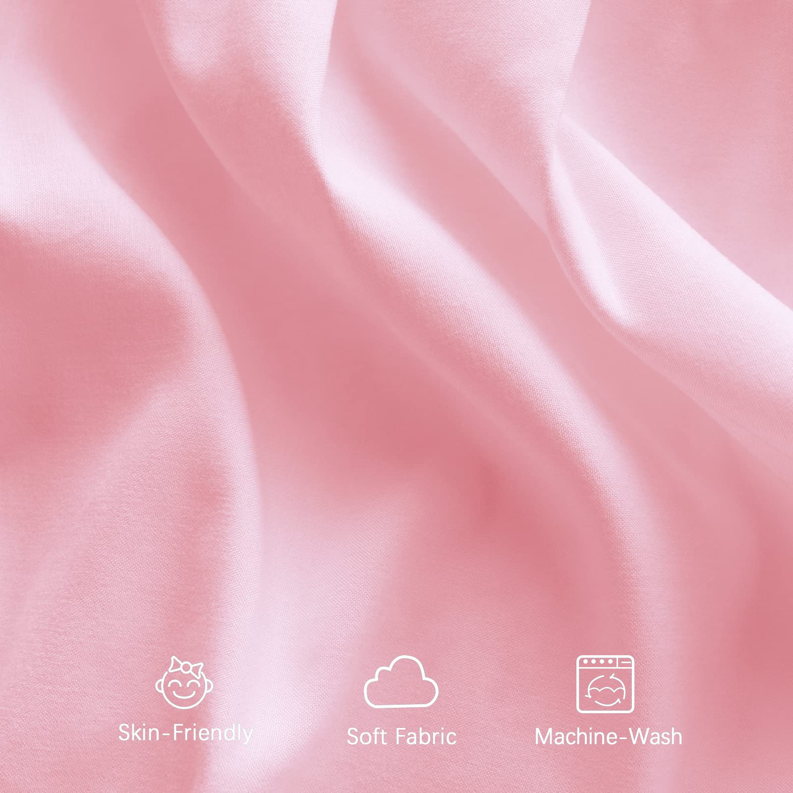 Biloban fade-resistant crib skirt keeps color vibrant in the nursery
