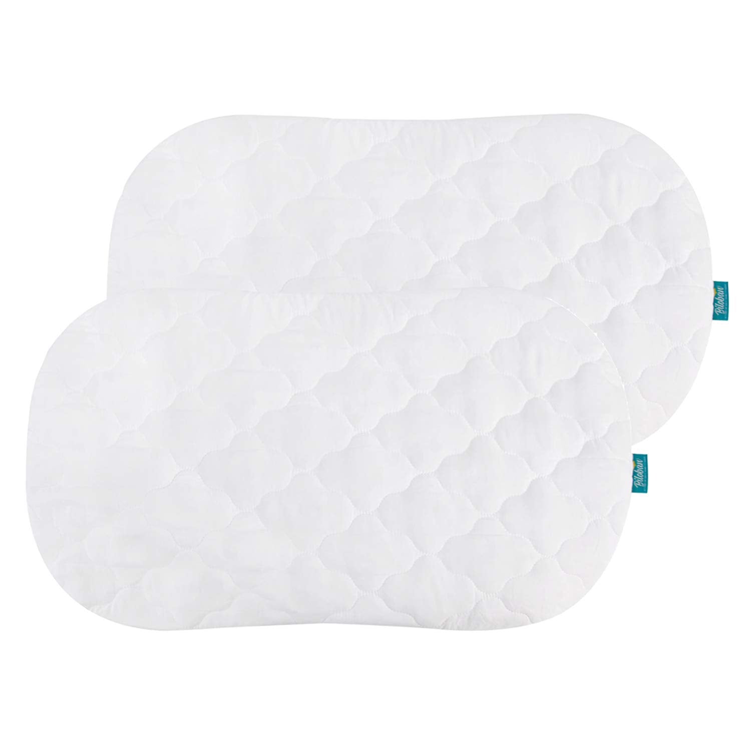Biloban halo bassinet-compatible-cover showing secure, snug fit for halo bassinet