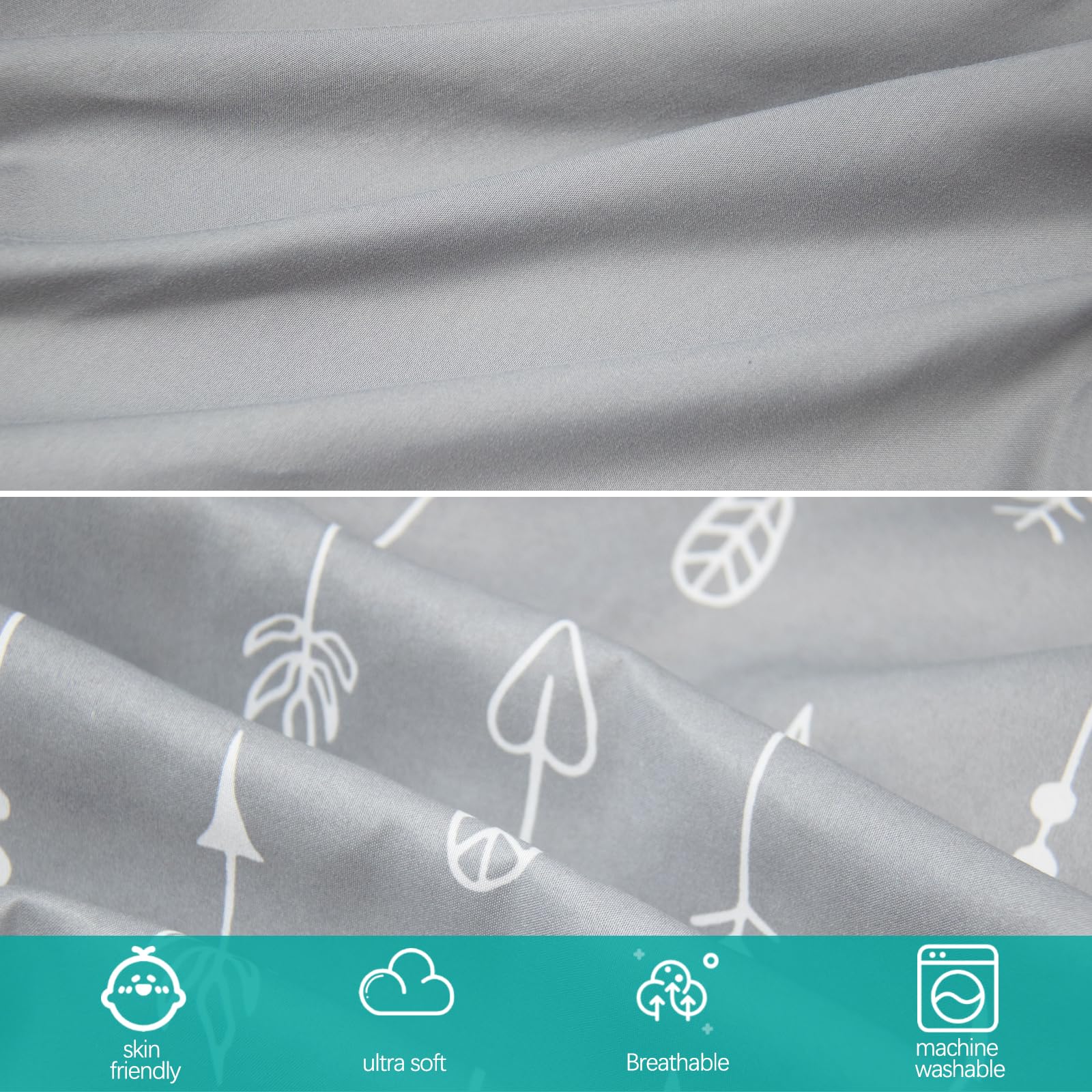 Biloban machine-washable easy-care sheet simplifies cleanup