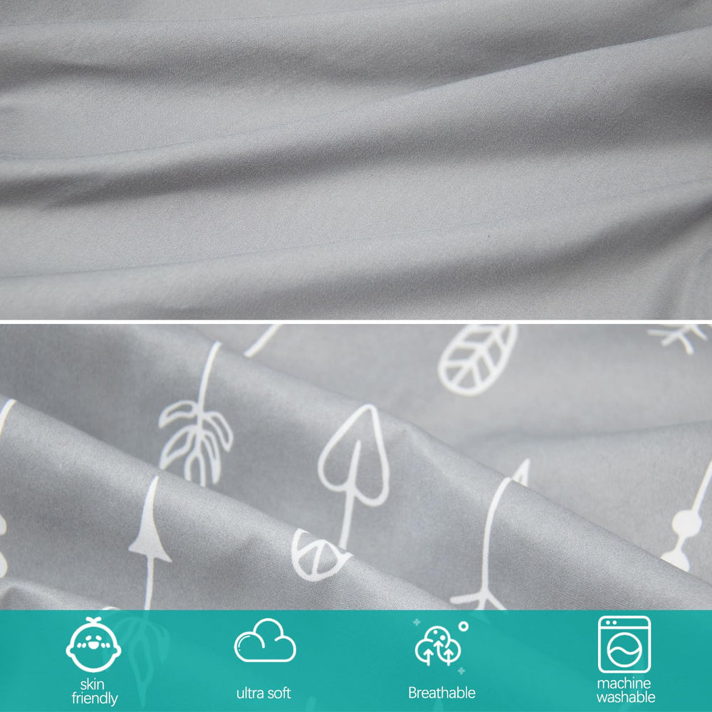 Biloban machine-washable easy-care sheet simplifies cleanup