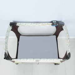 Biloban microfiber soft sheet offers gentle touch for baby comfort during naps.