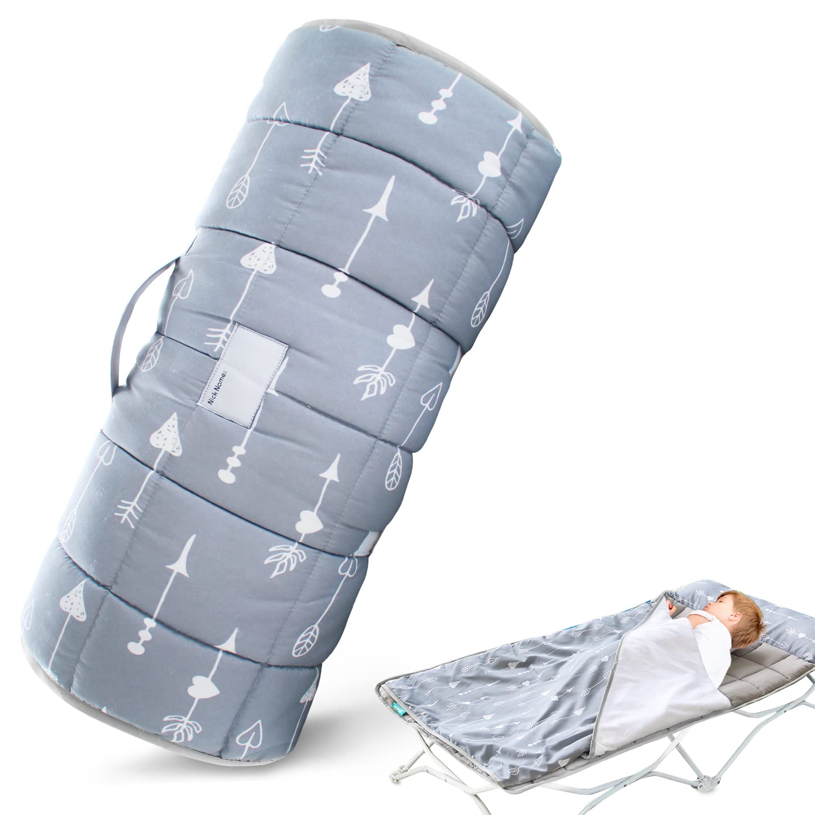 Biloban nap mat easy care and durable fabric for daily use.