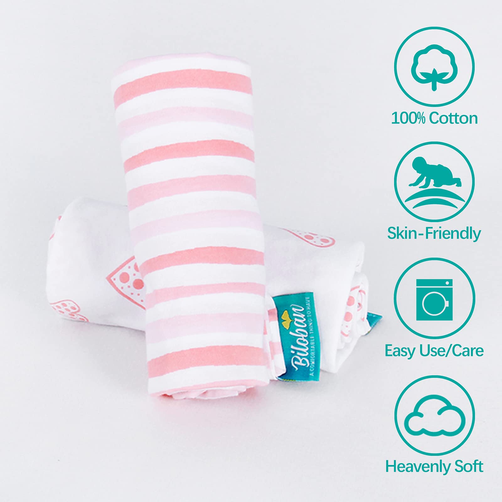 Biloban nursing pillow cover large zipper detail for easy removal.