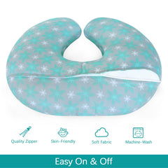 Biloban nursing pillow cover pattern design featuring stylish, calming print