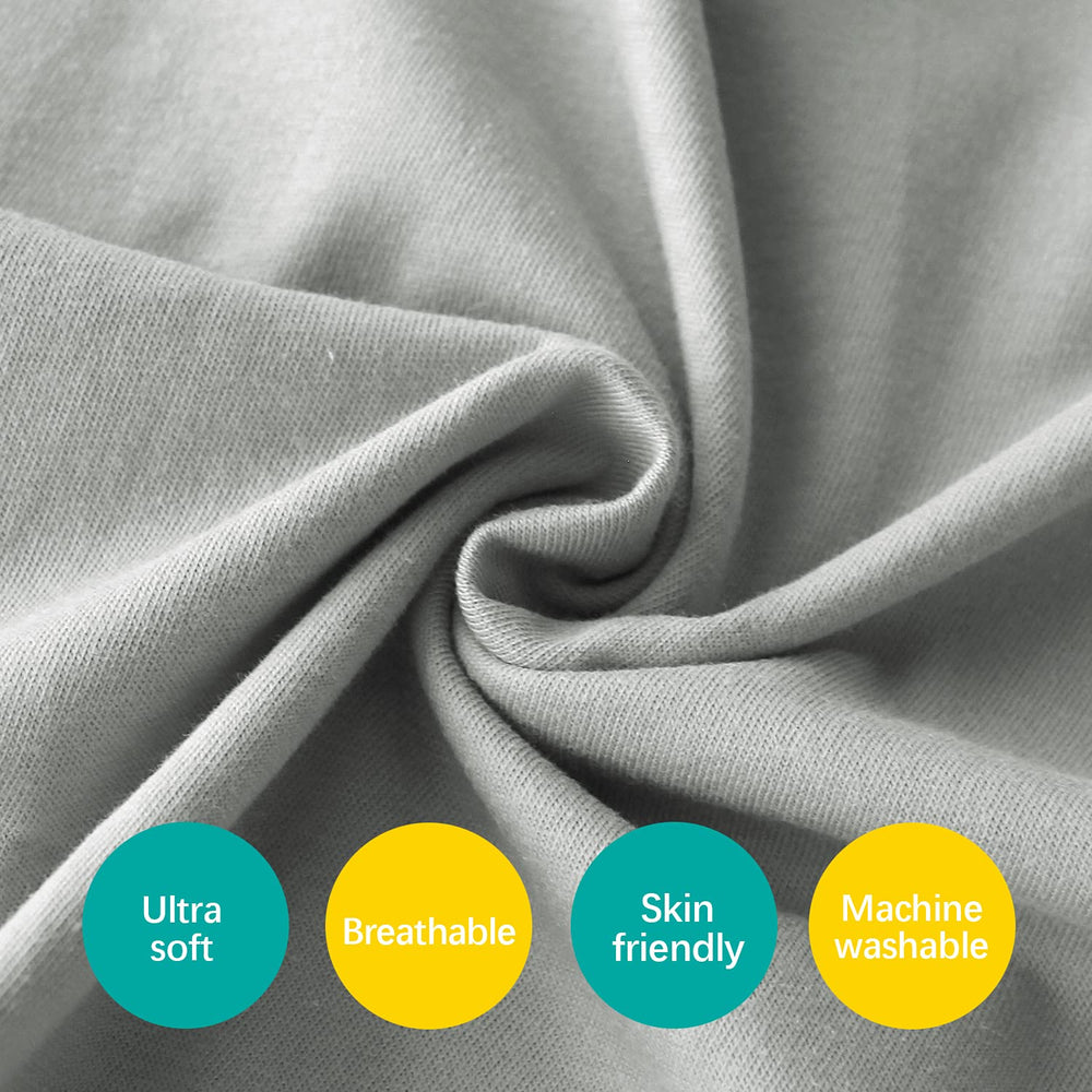 Envelope closure reduces snagging and simplifies changing pillowcases for kids.