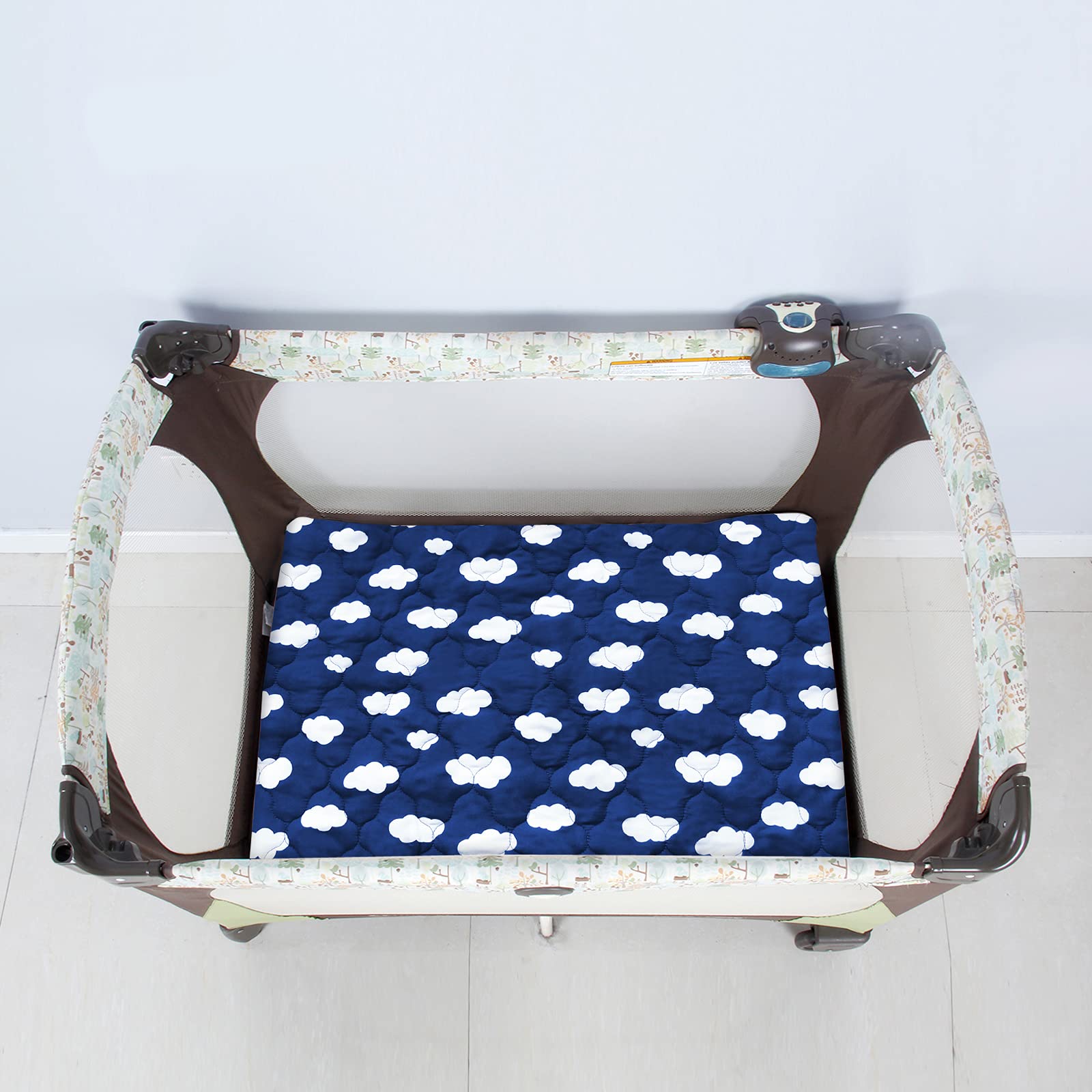 Protector design is machine washable and quick to dry for busy homes.