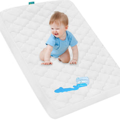 Biloban pack and play protector with micropeach surface for gentle baby sleep