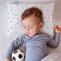Biloban pillowcase demonstrates fit for 14x19 and 13x18 toddler pillows