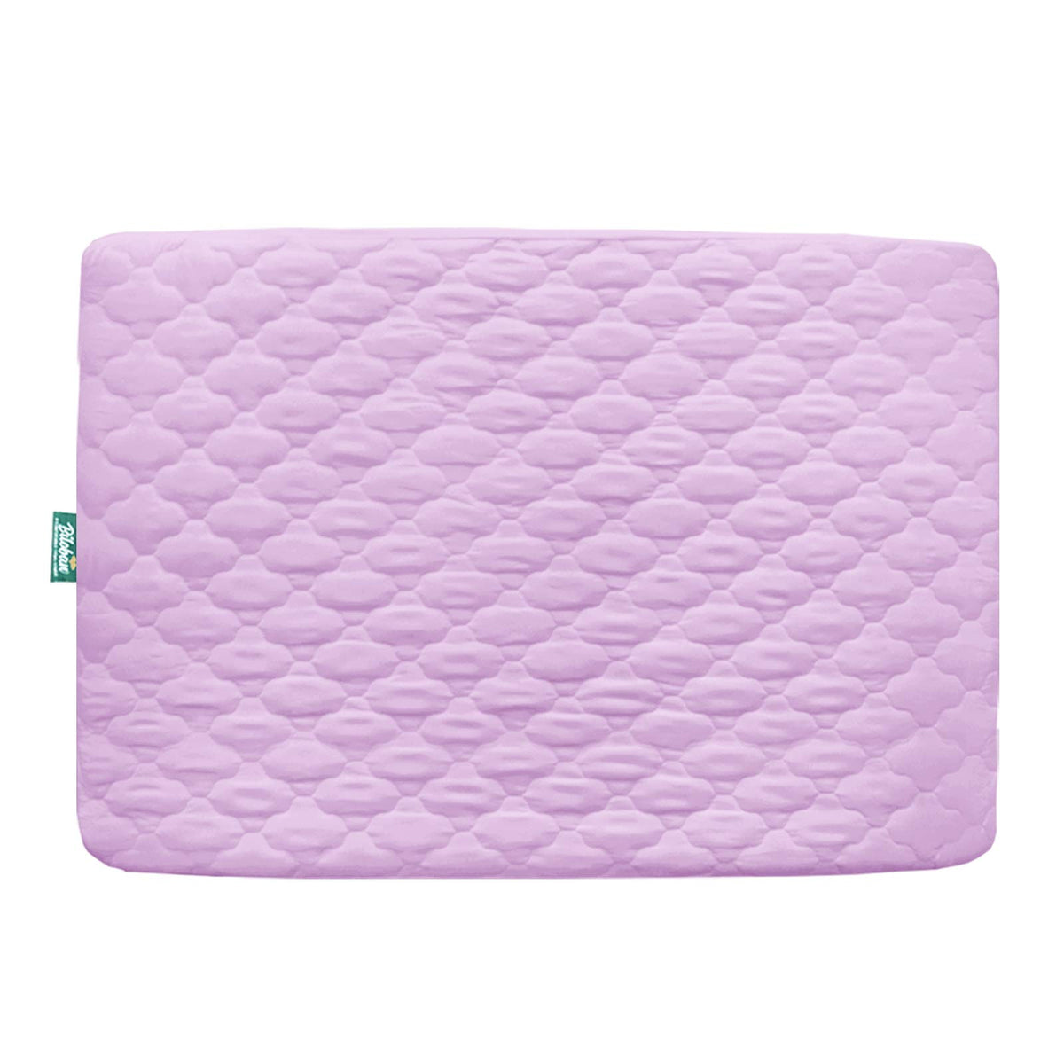 Biloban playard mattress pad with quilted soft fabric for cozy baby naps