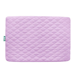 Biloban playard mattress pad with quilted soft fabric for cozy baby naps