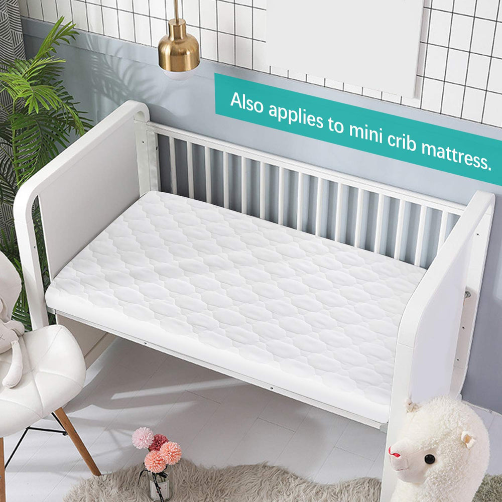 Biloban quilted padding adds soft cushioning for play and sleep