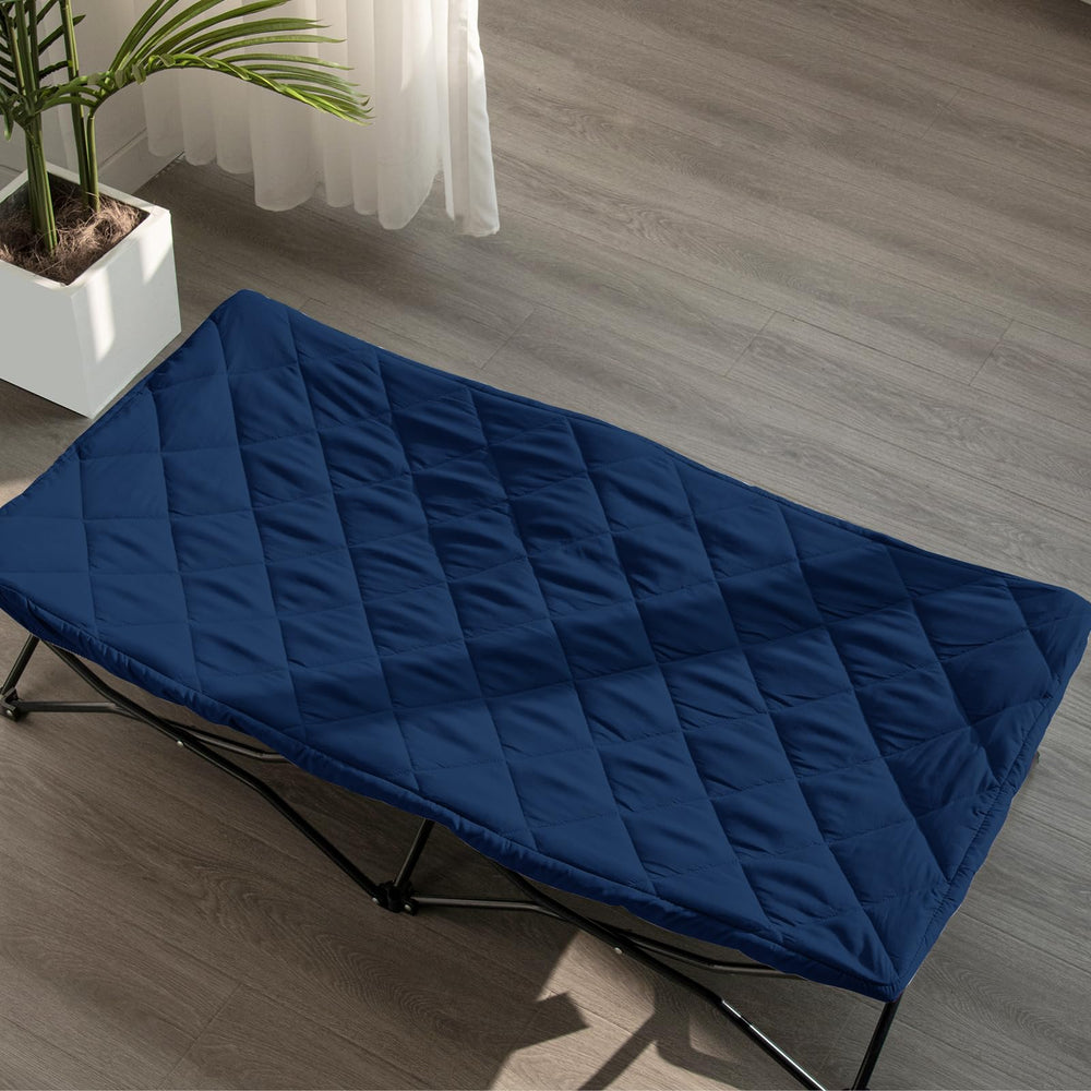 Biloban quilted sheet with soft texture for baby skin comfort.
