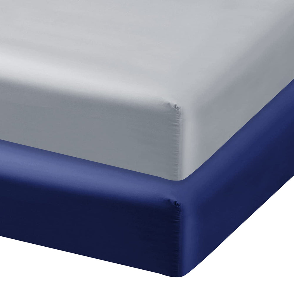 Biloban satin mini crib sheet showing cooling smooth fabric for baby comfort