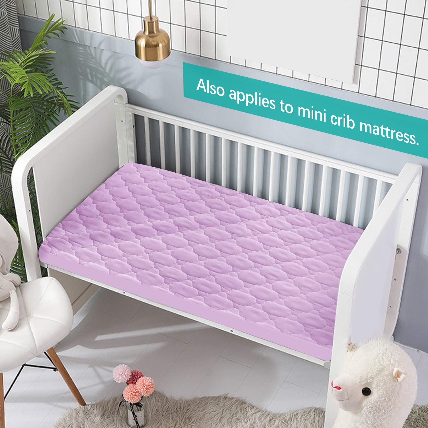 Biloban soft color palette blending with nursery decor