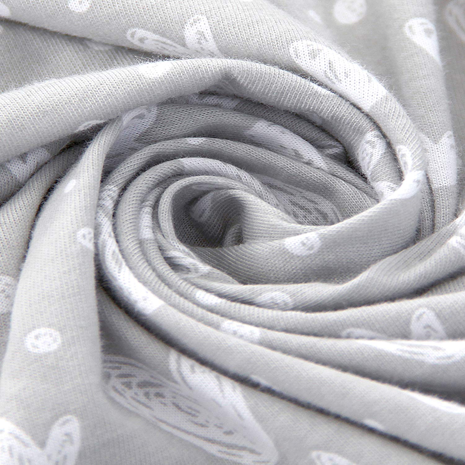 Biloban soft jersey knit cotton fabric feels breathable and gentle on skin