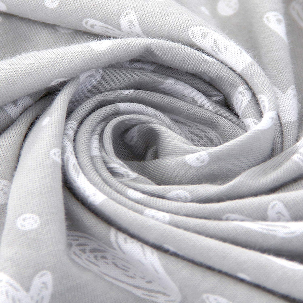 Biloban soft jersey knit cotton fabric feels breathable and gentle on skin