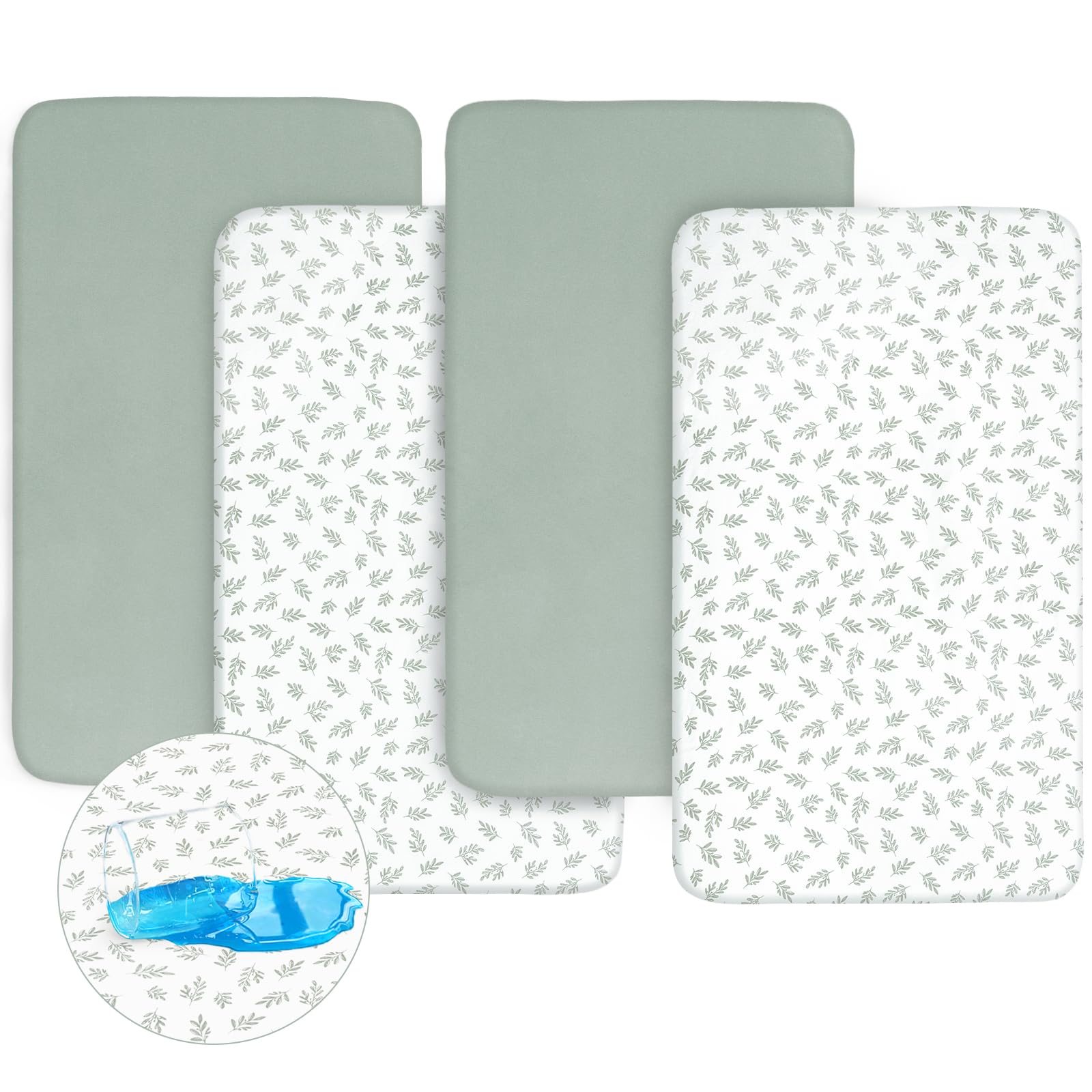 Biloban soft microfiber front provides a gentle touch for baby naps