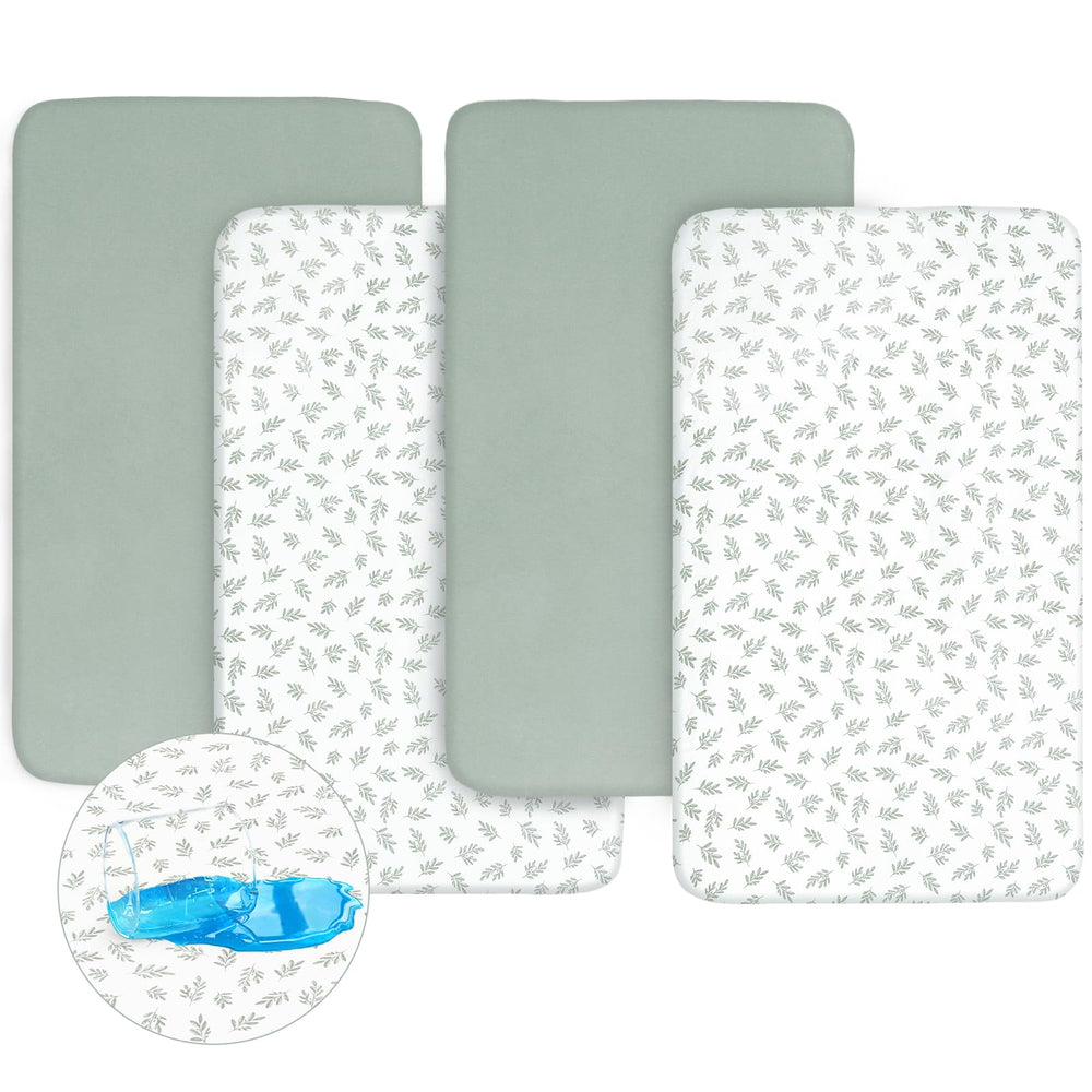 Biloban soft microfiber front provides a gentle touch for baby naps