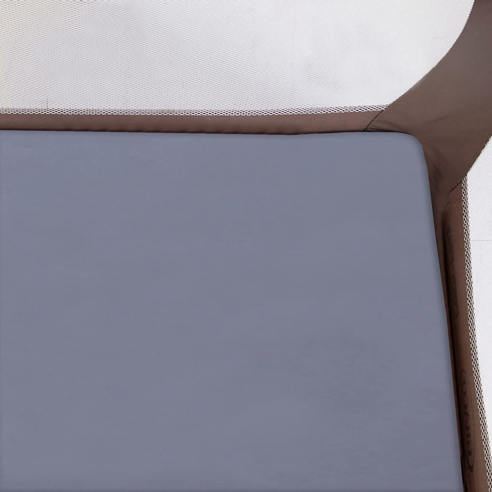 Biloban soft microfiber jersey sheet for baby comfort during sleep.
