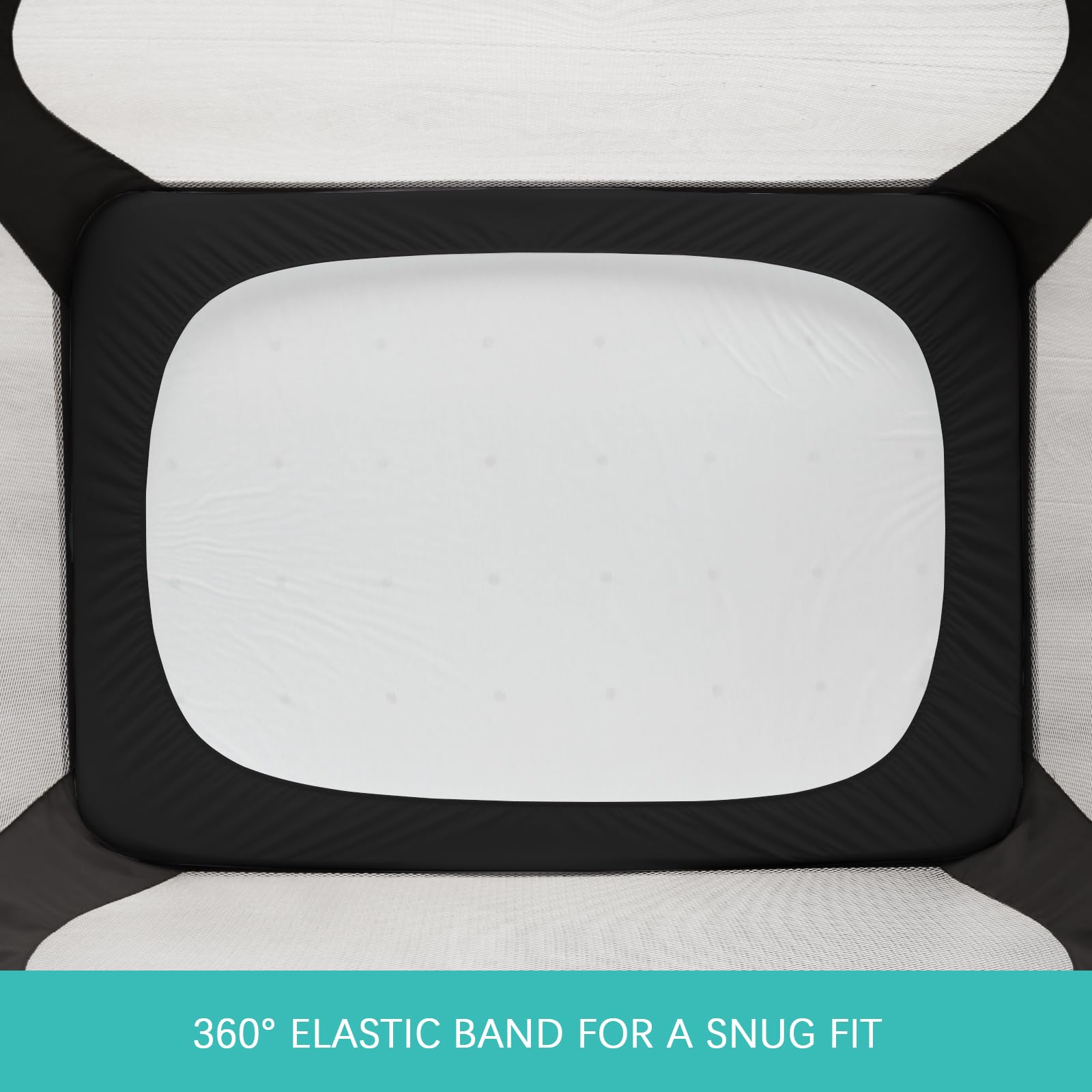 Biloban microfiber quilted top offers ultra soft touch for sensitive skin