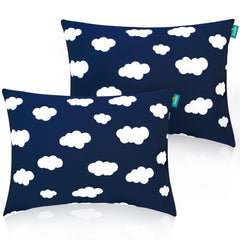 Biloban toddler pillow close-up shows ultra-soft fabric for delicate skin