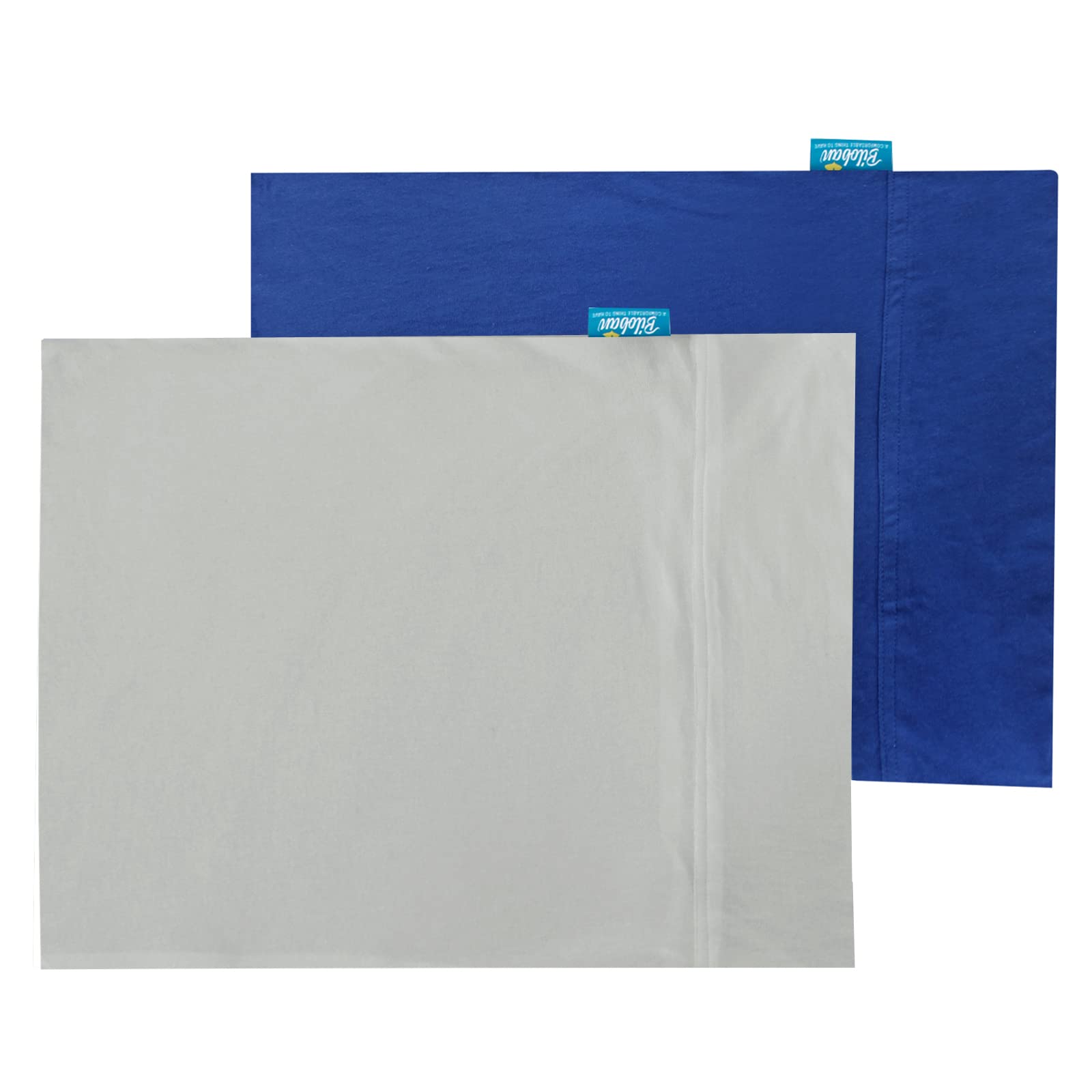 Nursery-ready Biloban pillowcase in soothing colors to complement decor