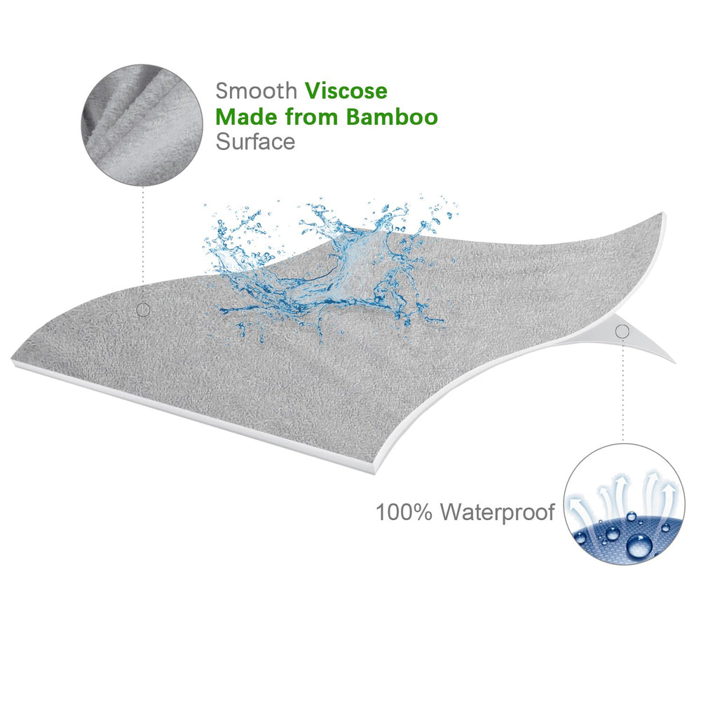 Biloban pillowcase protector is machine washable with durable stitching.
