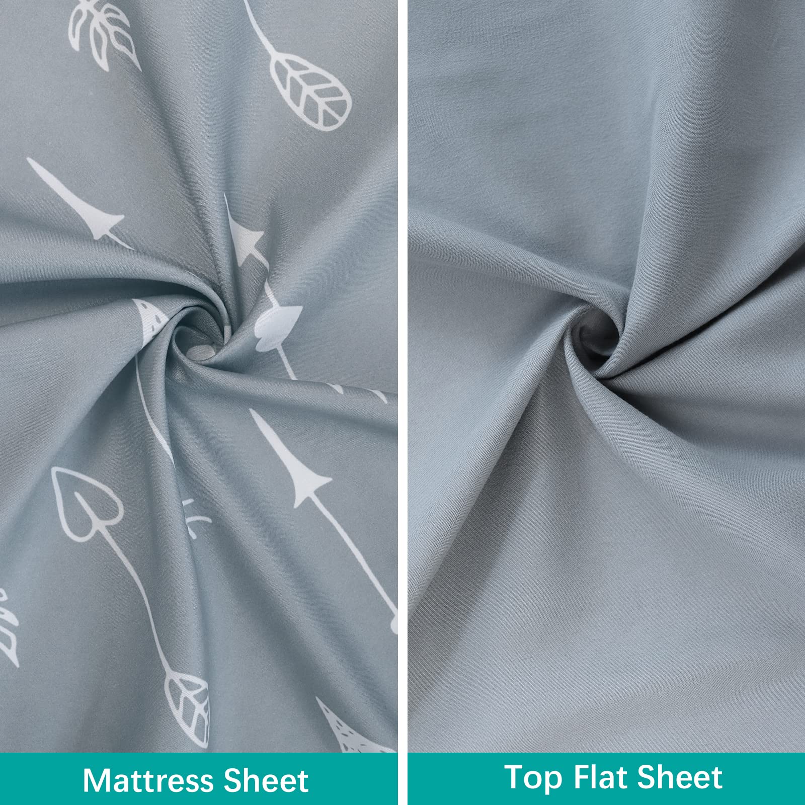 Biloban fitted-sheet-elastic-edges keeps sheet secure during sleep
