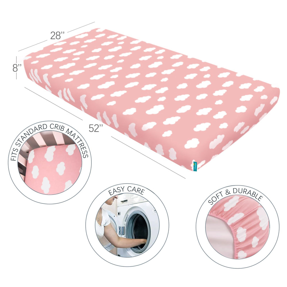 Biloban Pink Cloud pillowcase with silky texture for quick daily changes.