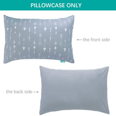 Biloban pillowcase-envelope-20x30 protects pillow and reduces bunching