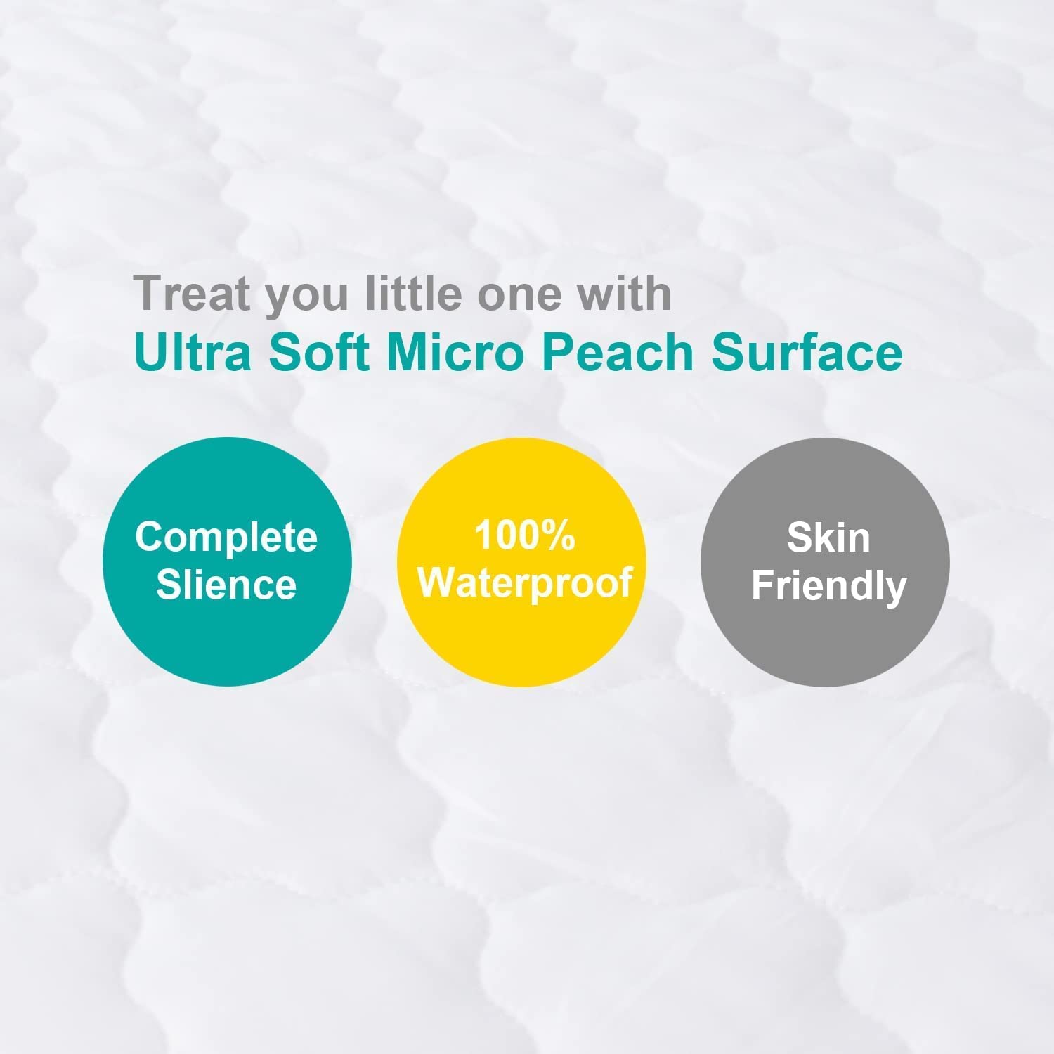 Biloban two-pack mini crib mattress protector set for backups