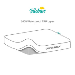 Biloban Ultra-soft breathable bassinet pad cover enhances baby comfort without crinkling noises.