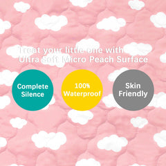 Biloban ultra-soft microfiber fabric for baby-friendly comfort and skin safety.