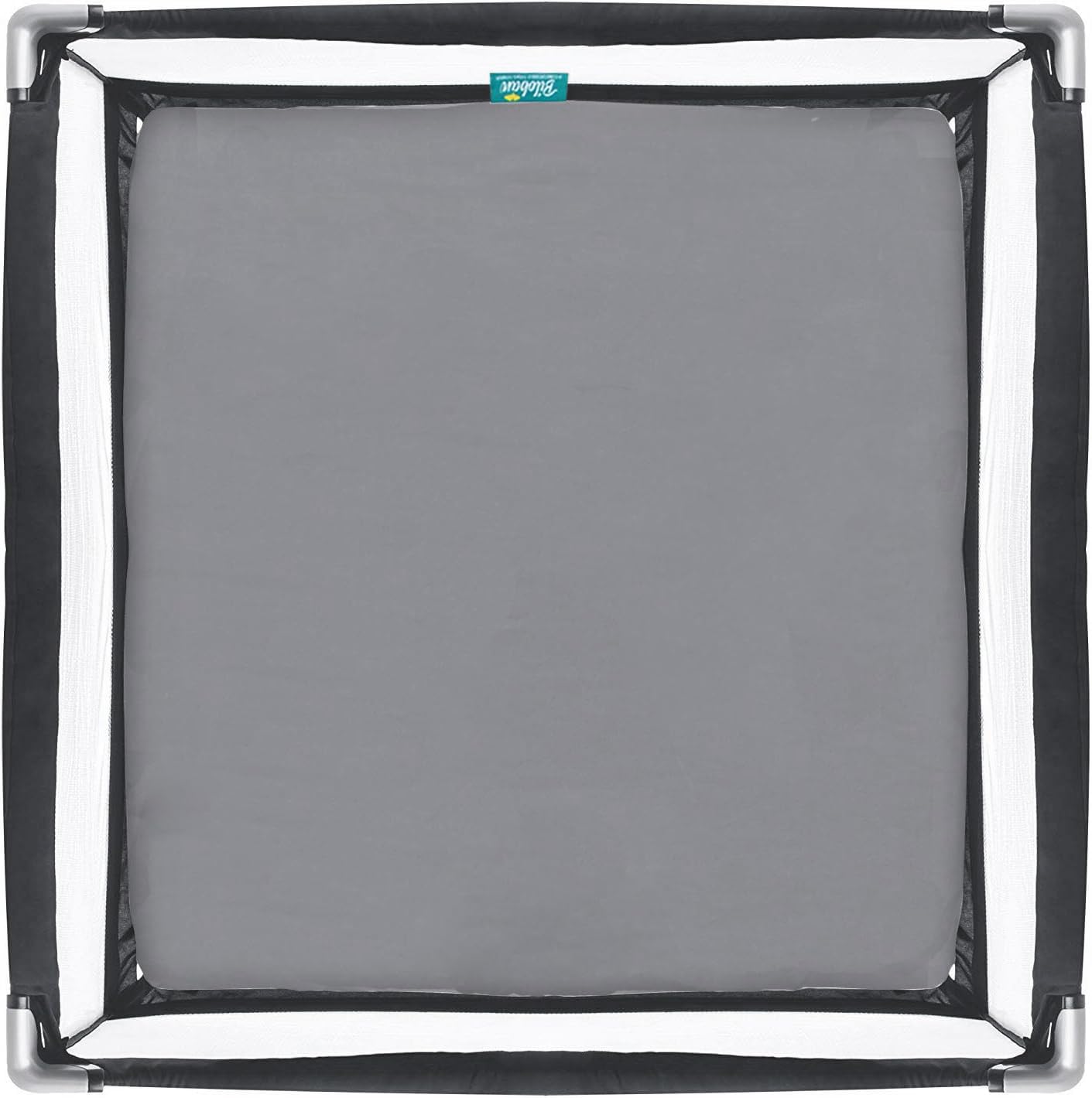 Biloban ultra-soft microfiber jersey provides gentle comfort for naps and play.