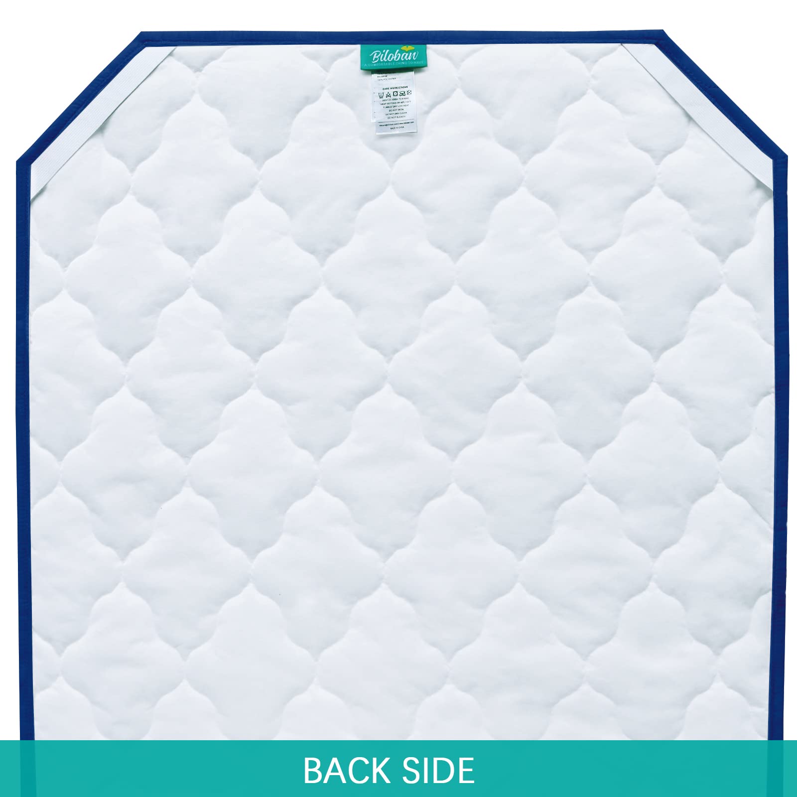 Biloban easy-care sheet is machine washable and dryer friendly.