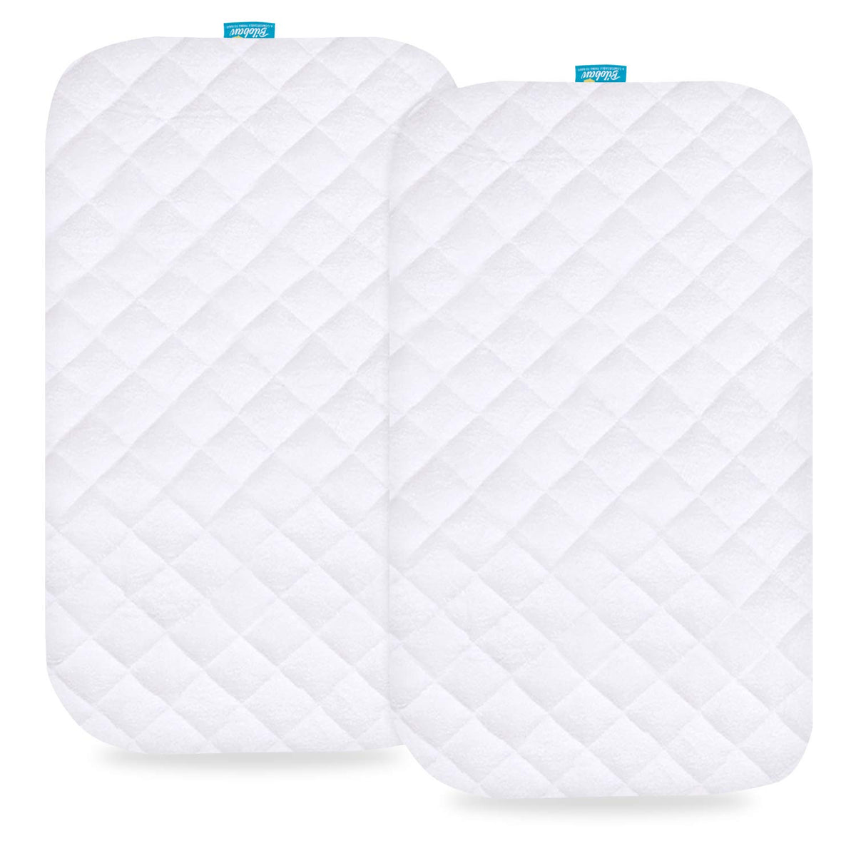 Biloban waterproof bassinet pad cover on Beside Me Dreamer for a snug, protected sleep space