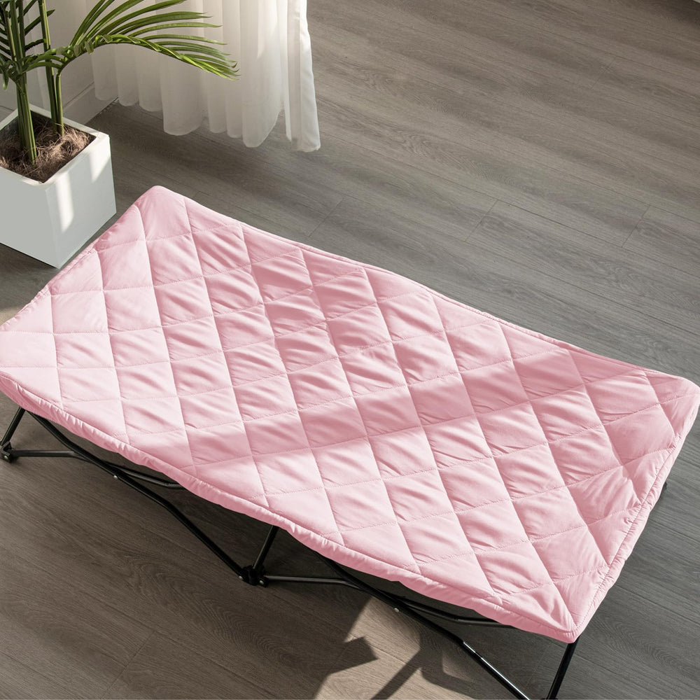 Wide 54x28 Biloban Regalo sheet fits Regalo My Cot with comfortable coverage