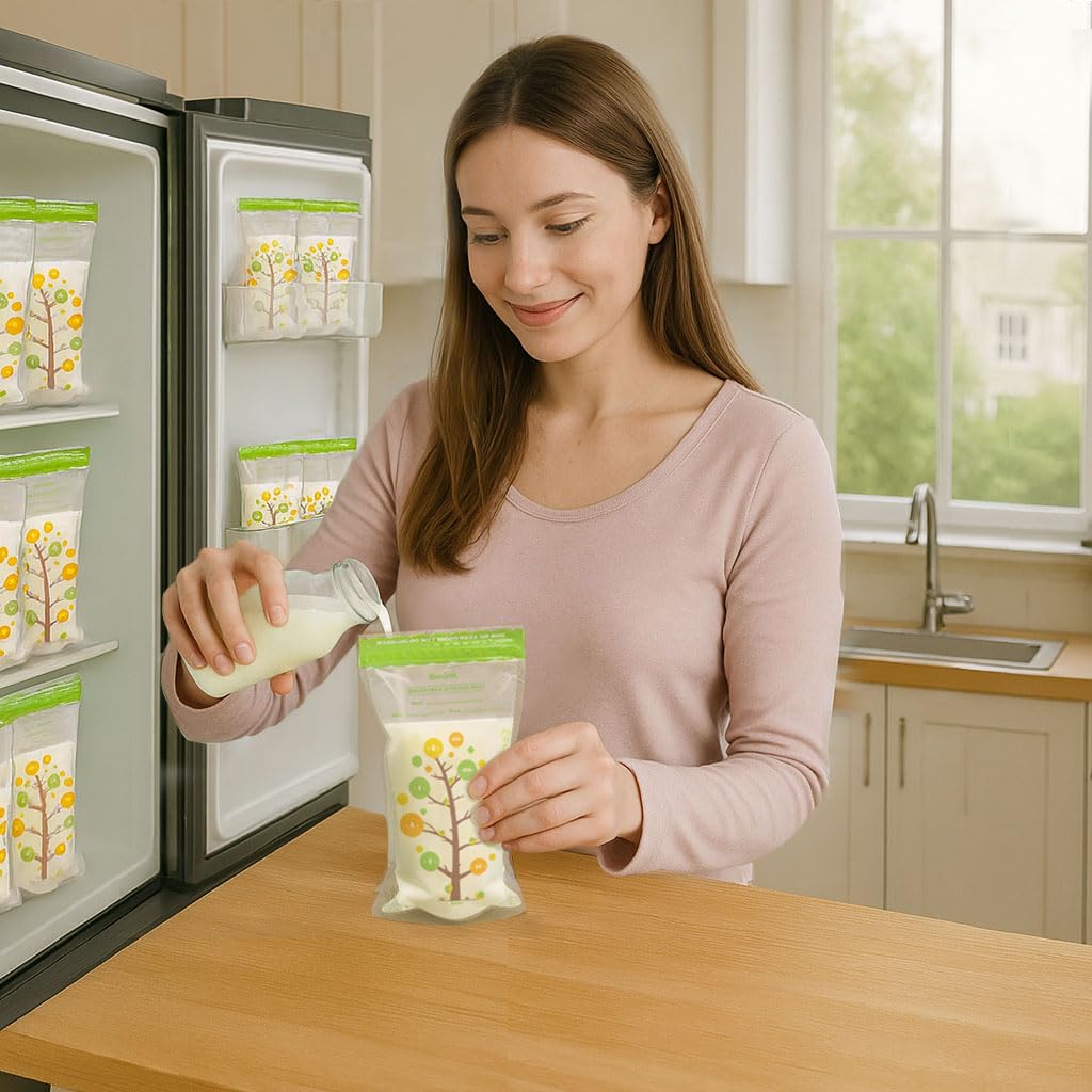 Bimirth BPA-free material ensures safe daily pumping storage.