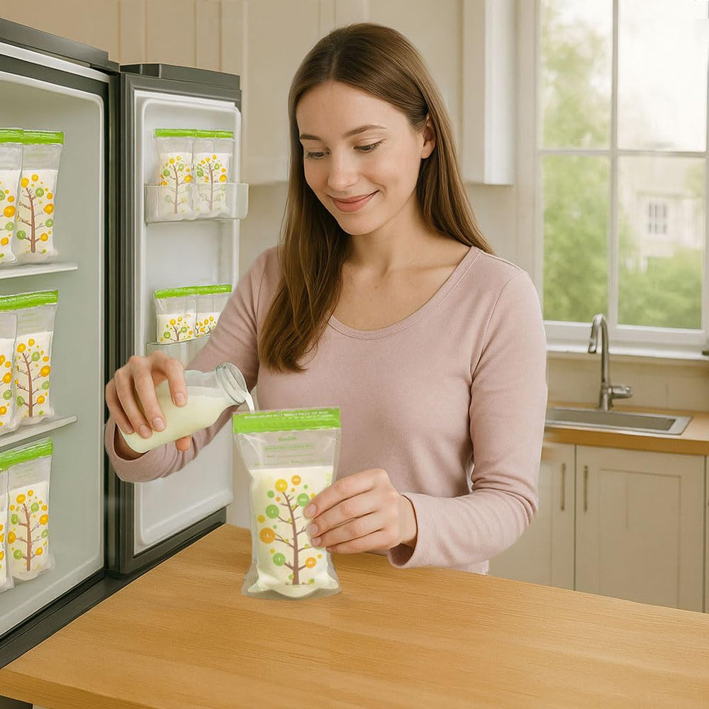 Bimirth BPA-free material ensures safe daily pumping storage.