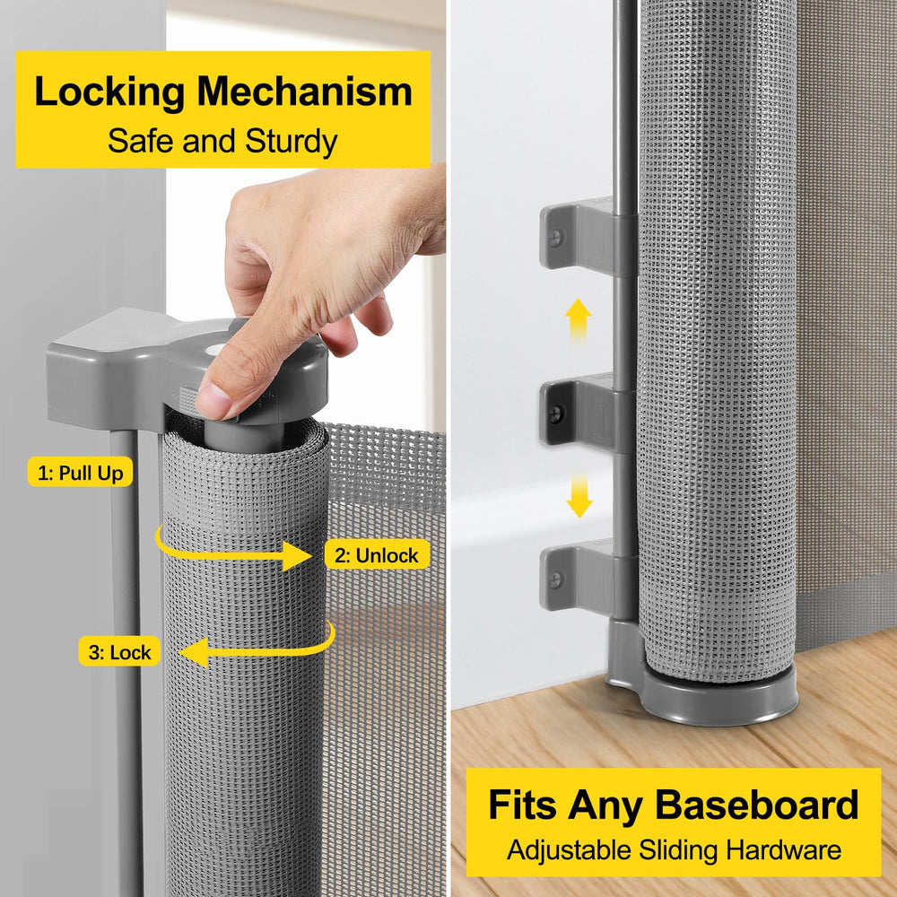 Bingguz adjustable bottom bracket fits baseboards without damage.