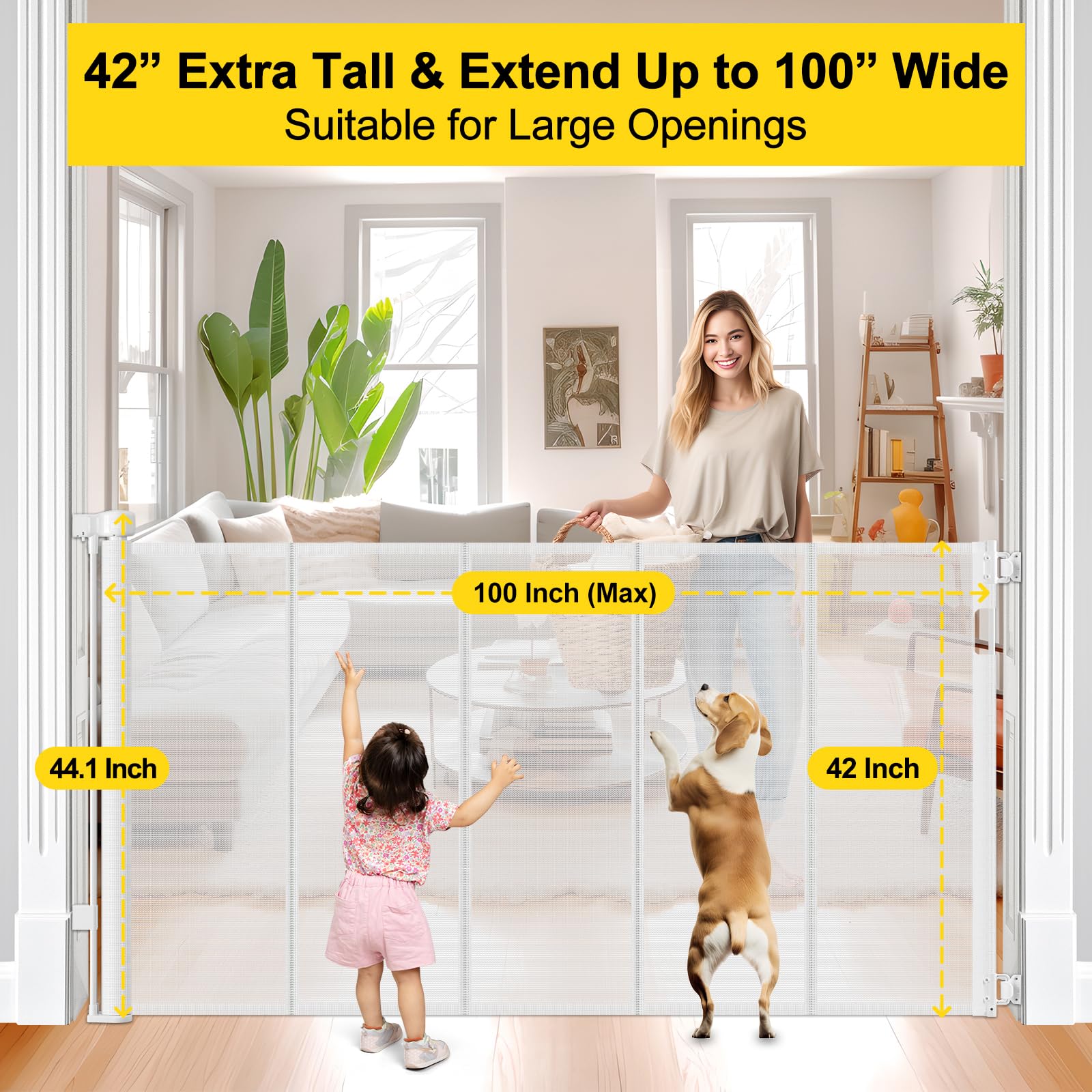 Bingguz double locking system keeps young children secure.