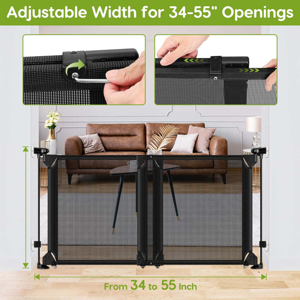 Bingguz extra-wide pass-through without bottom bar for stroller access