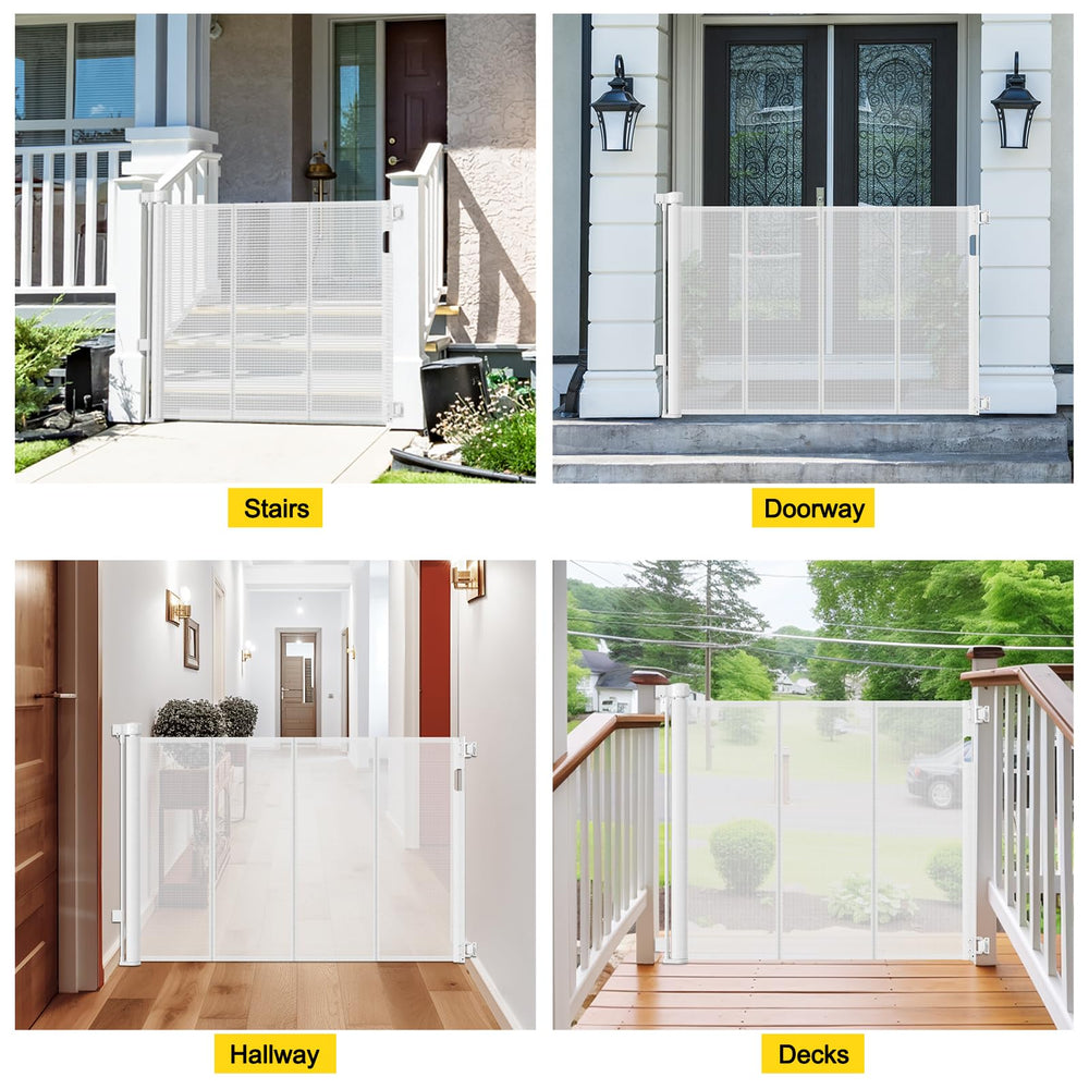 Bingguz indoor/outdoor gate suitable for doorways, stairs, porches